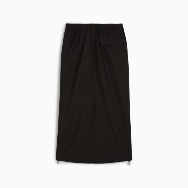 Pollera midi DARE TO de tejido plano para mujer, PUMA Black, large-ARG