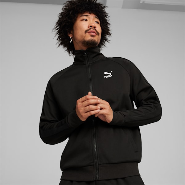 Campera Deportiva T7 para hombre, PUMA Black, large-ARG
