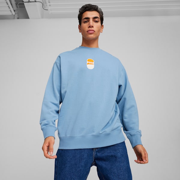 DOWNTOWN 180 Sweatshirt, Zen Blue, large-ZAF
