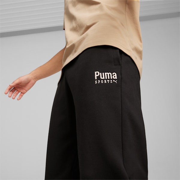PUMA TEAM Men's Sweatpants, PUMA Black, large-ZAF