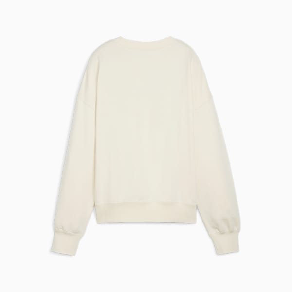 DOWNTOWN Women's Oversized Crew, No Color, large-ZAF
