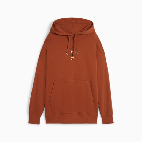 Buzo con Capucha DOWNTOWN para mujer, Teak, large-ARG