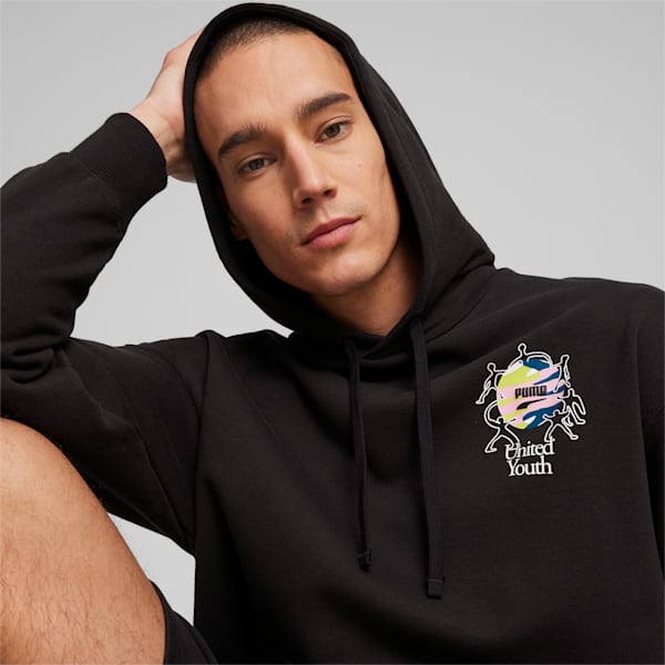 Buzo con Capucha DOWNTOWN, PUMA Black, large-ARG
