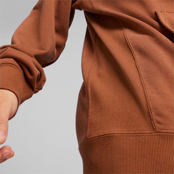 Sudadera estampada con capucha para hombre DOWNTOWN, Teak, large-MEX