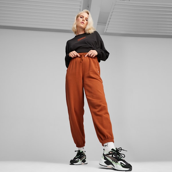Pantalón Jogging DOWNTOWN para mujer, Teak, large-ARG