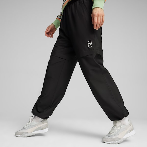 DOWNTOWN 180 Zip-Off Pants, PUMA Black, large-ZAF