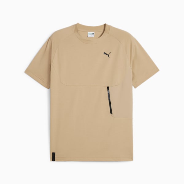 Remera con bolsillo PUMATECH para hombre, Prairie Tan, large-ARG