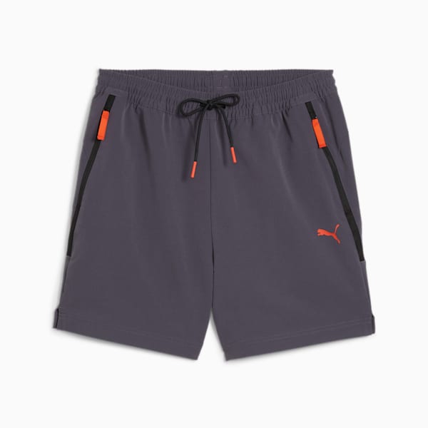 Shorts PUMATECH para hombre, Galactic Gray-Redmazing, large-ARG