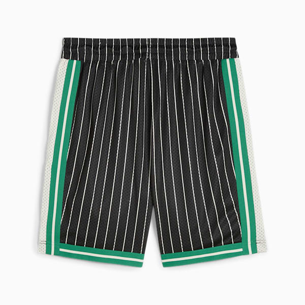 T7 Men's Mesh Shorts, PUMA Black-AOP, large-ZAF