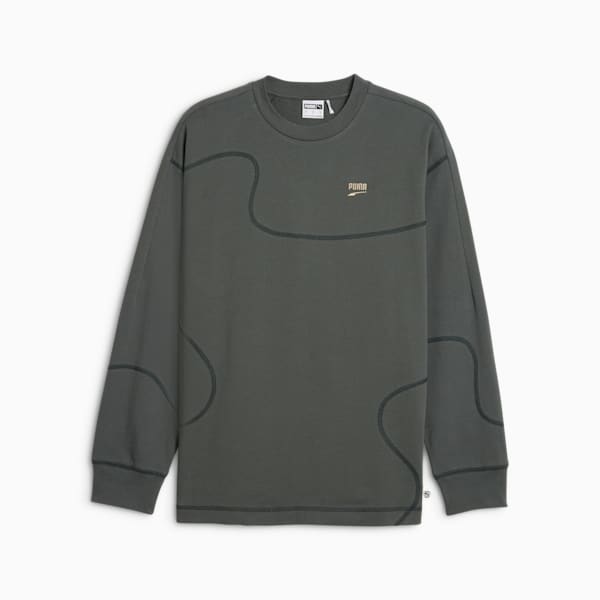 RE:COLLECTION Crew, Mineral Gray, large-ZAF