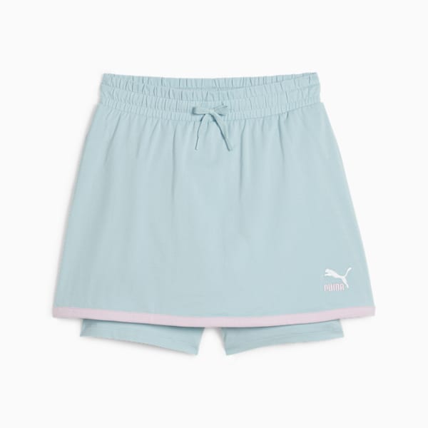 CLASSICS Match Point Youth Skort, Turquoise Surf, large-MEX