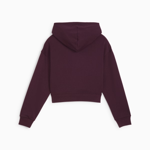 BETTER CLASSICS Girls' Hoodie, Midnight Plum, large-MEX
