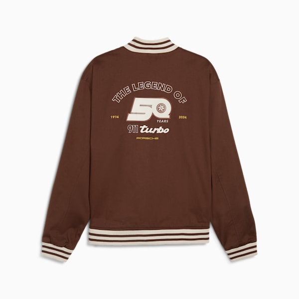Campera estilo bomber Porsche Legacy Statement, Chestnut Brown, large-ARG