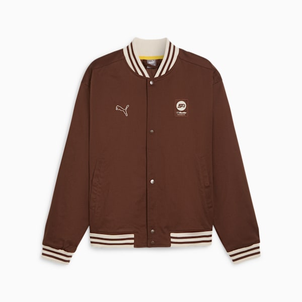 Campera estilo bomber Porsche Legacy Statement, Chestnut Brown, large-ARG