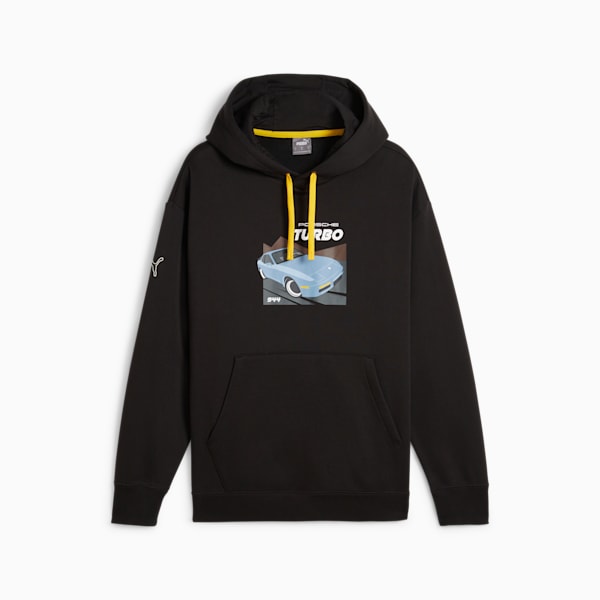 Buzo con capucha Porsche Legacy 944 Motorsport Graphic para hombre, PUMA Black, large-ARG