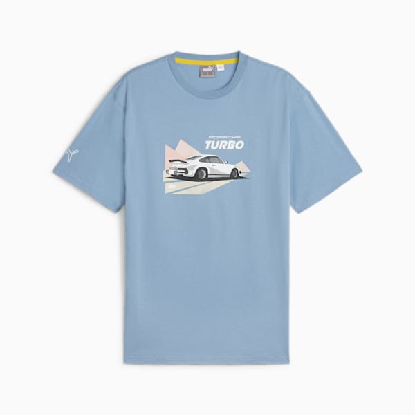 Remera Porsche Legacy 911 Motorsport Graphic para hombre, Zen Blue, large-ARG