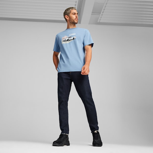 Remera Porsche Legacy 911 Motorsport Graphic para hombre, Zen Blue, large-ARG