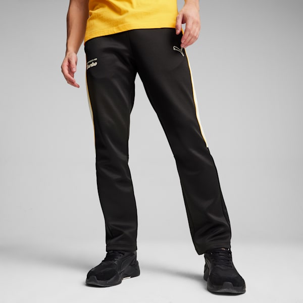 Porsche Legacy MT7 Men's Motorsport Track Pants, PUMA Black, large-ZAF