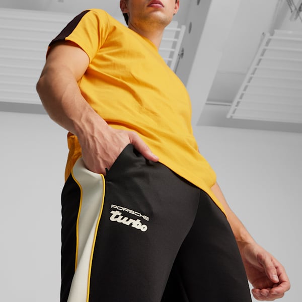 Porsche Legacy MT7 Men's Motorsport Track Pants, PUMA Black, large-ZAF