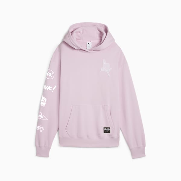 Buzo con capucha para mujer PUMA x SOPHIA CHANG, Grape Mist, large-ARG