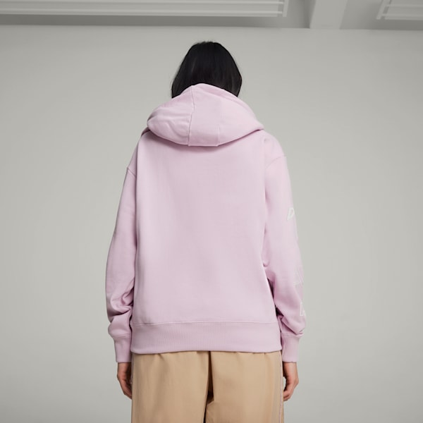 Buzo con capucha para mujer PUMA x SOPHIA CHANG, Grape Mist, large-ARG