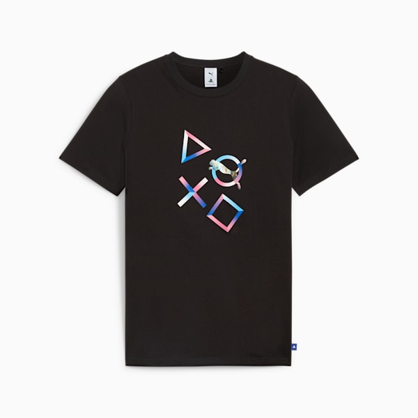 Remera PUMA x PLAYSTATION, PUMA Black, large-ARG