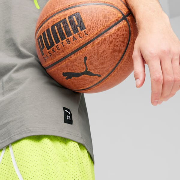 Remera de basketball Jaws Core para hombre, Stormy Slate, large-ARG