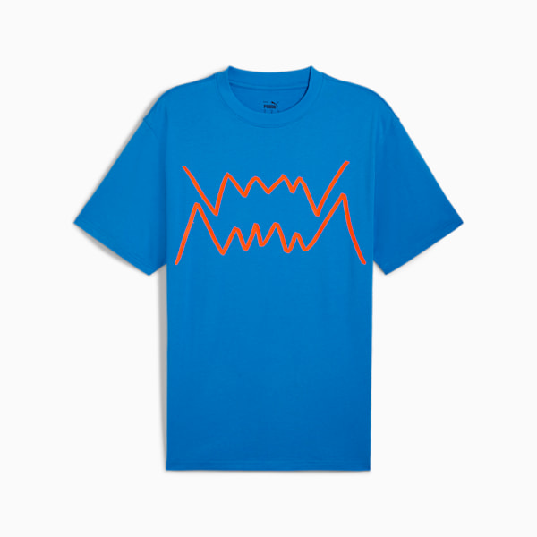Remera de basketball Jaws Core para hombre, Ultra Blue, large-ARG