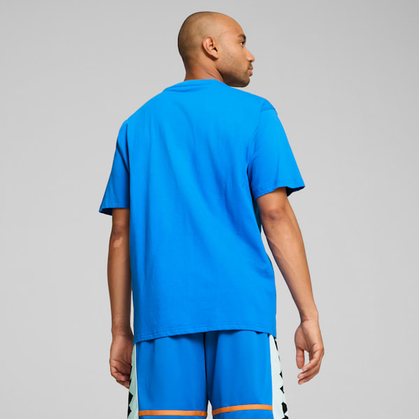 Remera de basketball Jaws Core para hombre, Ultra Blue, large-ARG