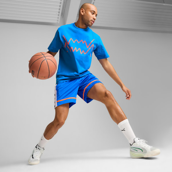 Remera de basketball Jaws Core para hombre, Ultra Blue, large-ARG