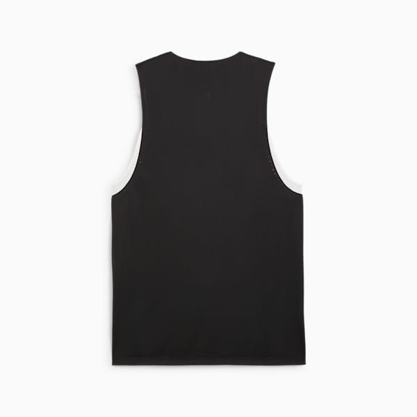 Musculosa de basketball Jaws Core para hombre, PUMA Black-PUMA White, large-ARG