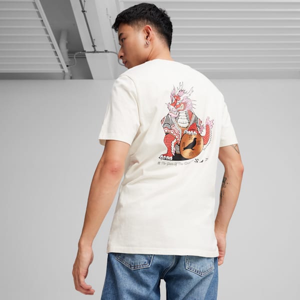 Remera PUMA x STAPLE, Warm White, large-ARG