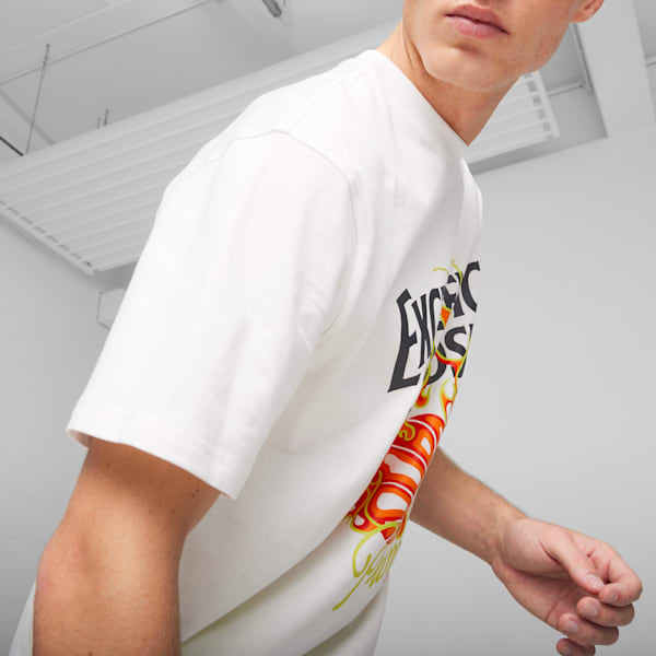 Remera Hoops Excellence para hombres, PUMA White, large-ARG