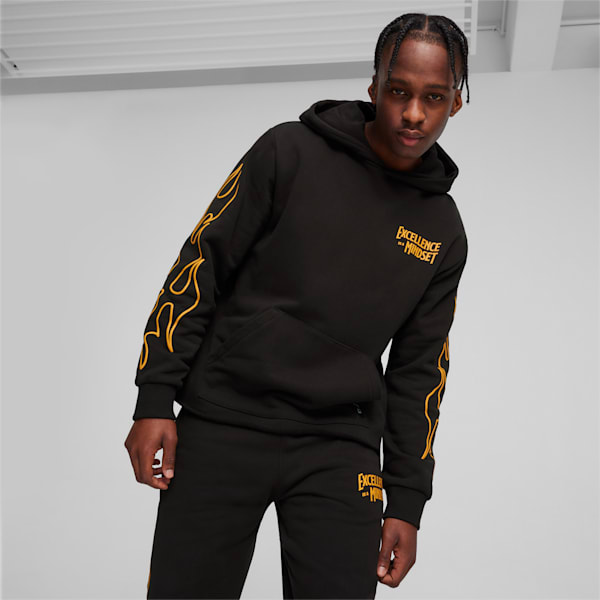 Buzo Caution para hombre, PUMA Black, large-ARG