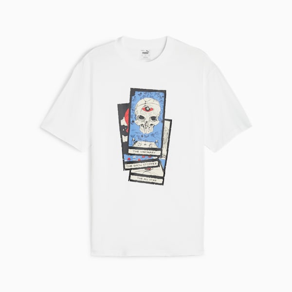 Remera debasketballHoops Deck para hombre, PUMA White, large-ARG