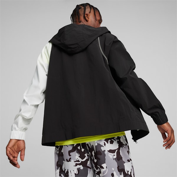 Campera de basketball Winners Circle, PUMA White-PUMA Black-Stormy Slate, large-ARG