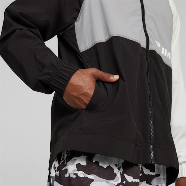 Campera de basketball Winners Circle, PUMA White-PUMA Black-Stormy Slate, large-ARG