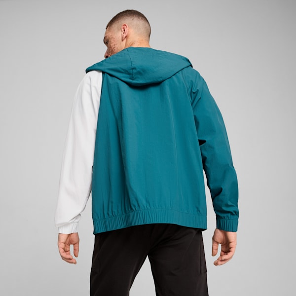 Campera de basketball Winners Circle, PUMA White-Cold Green-PUMA Black, large-ARG
