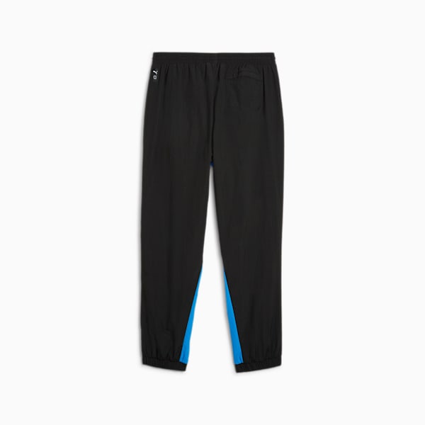 Pantalón de basket Winners Circle Warmup para hombre, PUMA Black-Racing Blue, large-ARG
