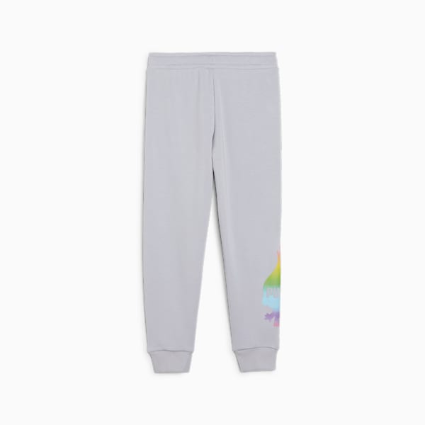 PUMA x TROLLS Kids' Sweatpants, Gray Fog, large-ZAF