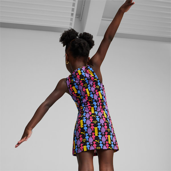 PUMA x TROLLS Kids' Dress, PUMA Black, large-ZAF