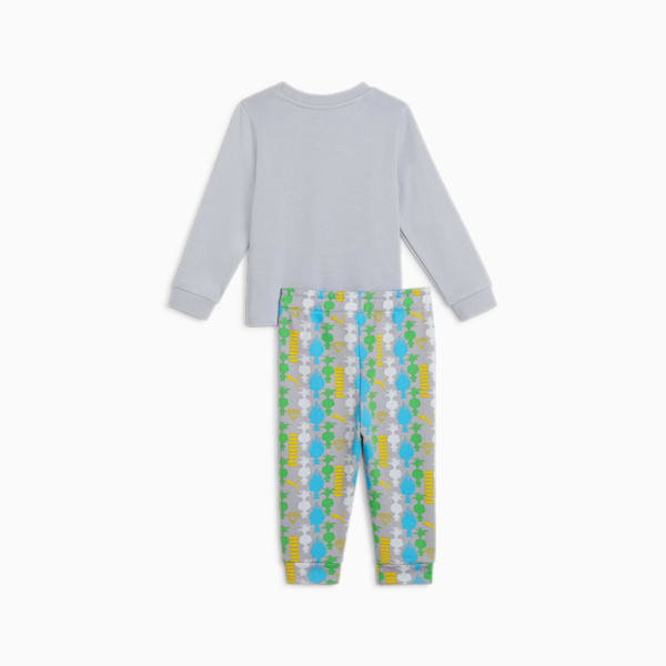 PUMA x TROLLS Toddlers' Jogger Set, Gray Fog, large-ZAF