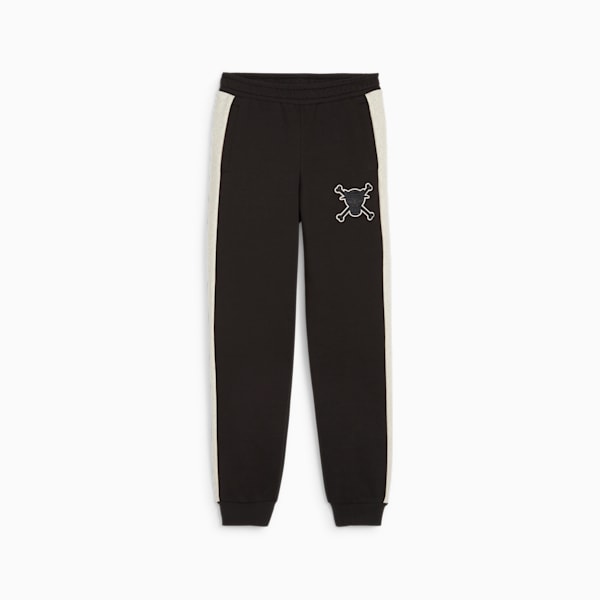 PUMA x ONE PIECE Boys' T7 Pants, PUMA Black, large-ZAF