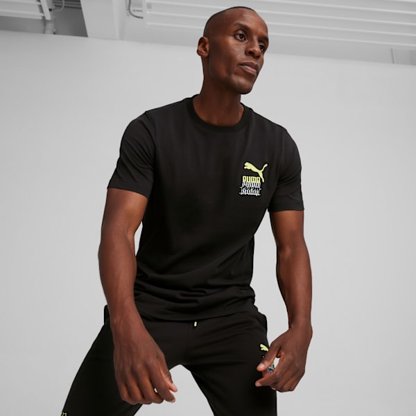 Playera Hombre BRAND LOVE, PUMA Black, large-MEX