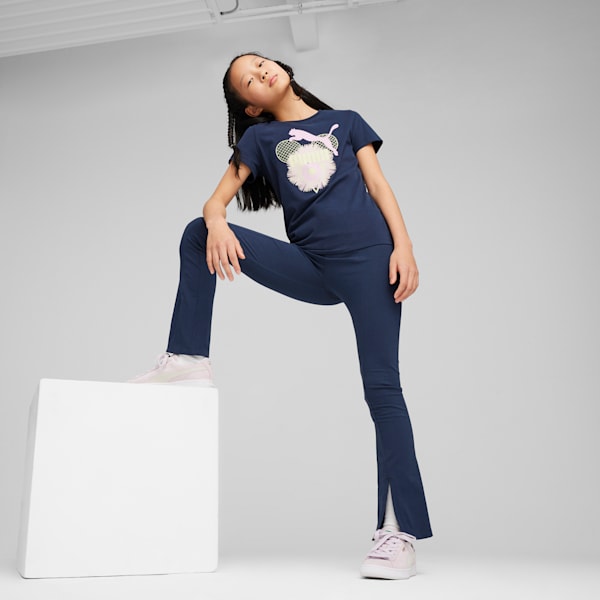 GRAPHICS MTCH PNT Youth Tee, Club Navy, large-MEX