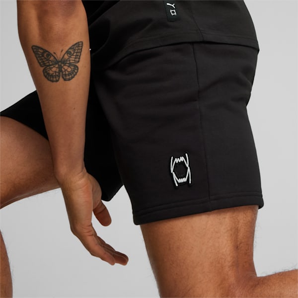 Shorts de Basketball Pivot, PUMA Black, large-ARG