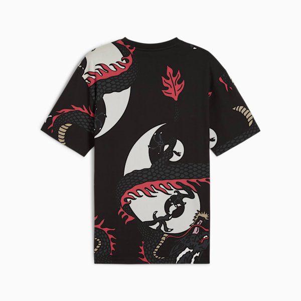 Remera PUMA X STAPLE, PUMA Black-Staple Pink, large-ARG