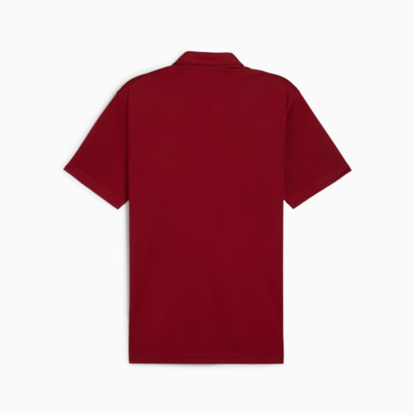 Pure Solid Men's Golf Polo, Intense Red, large-ZAF