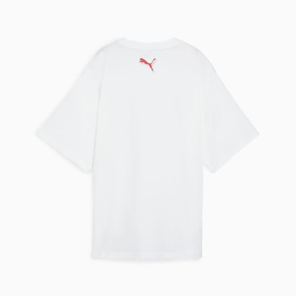 Remera de Basket Game Love para mujer, PUMA White, large-ARG