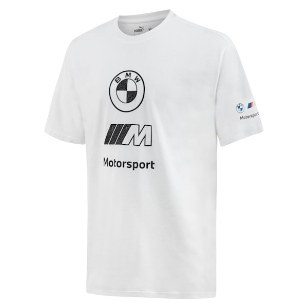 BMW MMS Men's Vintage Logo Tee, PUMA White, large-ZAF